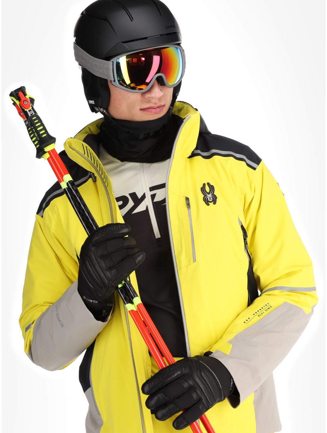 Spyder, Vanqysh veste de ski hommes Acid Yellow jaune 