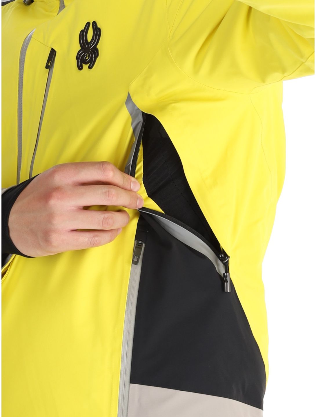 Spyder, Vanqysh veste de ski hommes Acid Yellow jaune 