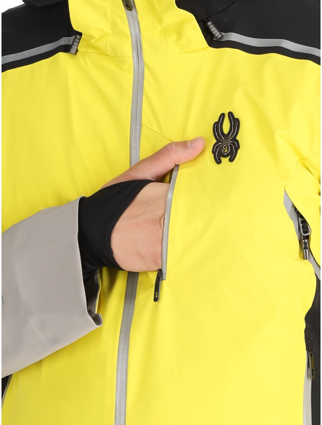 Spyder, Vanqysh veste de ski hommes Acid Yellow jaune 