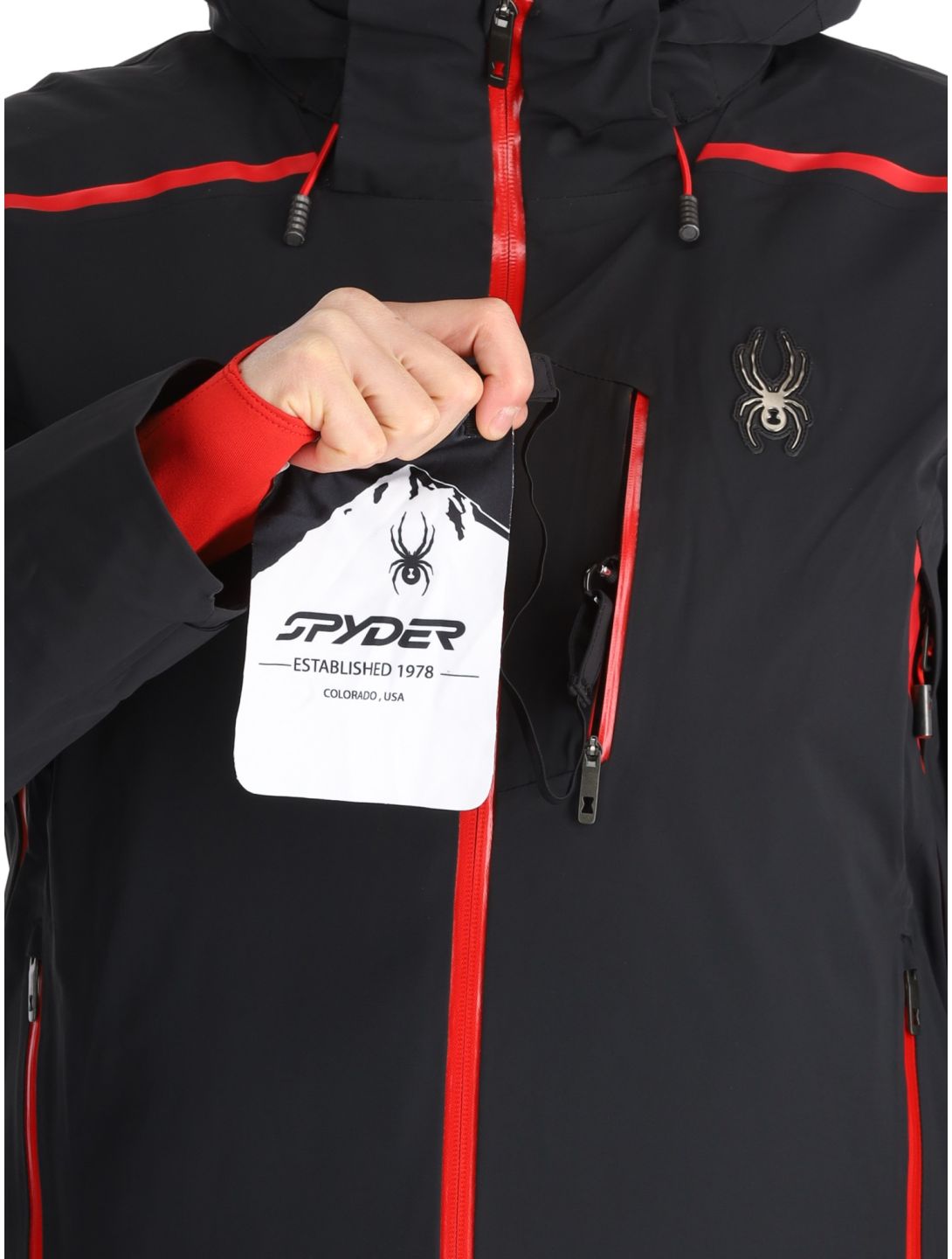 Spyder, Vanqysh veste de ski hommes Black noir 