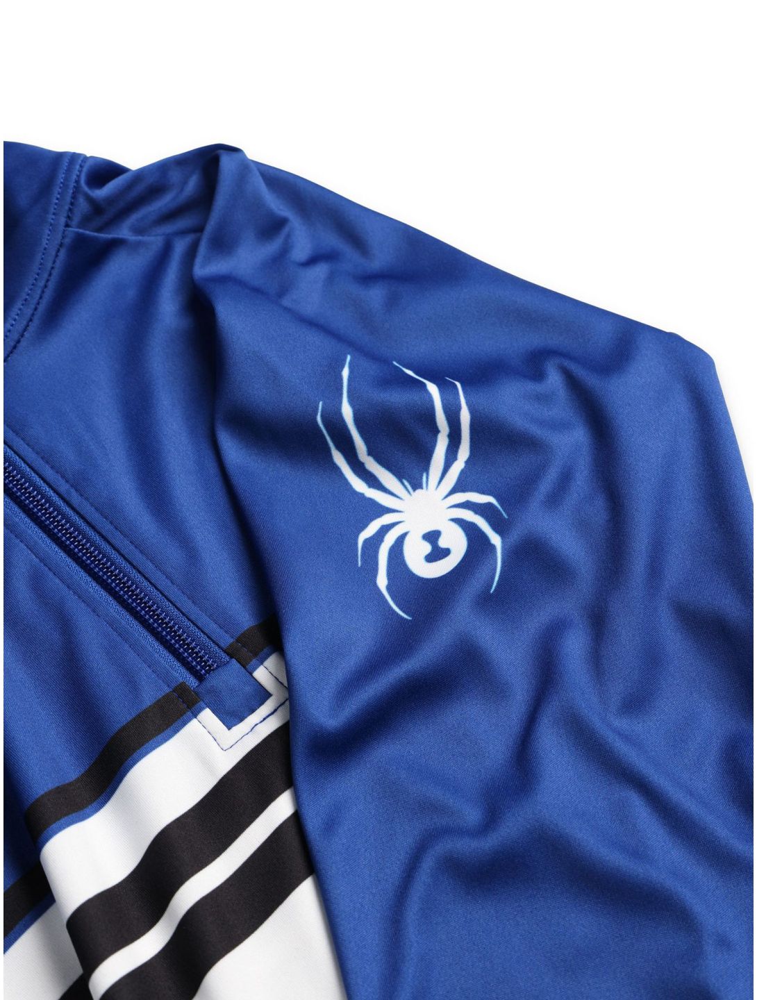 Spyder, Web 1/2 Zip pull de ski enfants Electric Blue bleu 