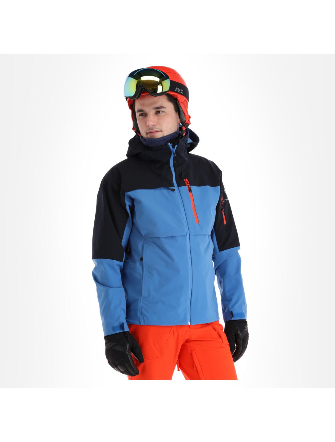 Sun Valley, Darkyl veste de ski hommes cyan bleu 