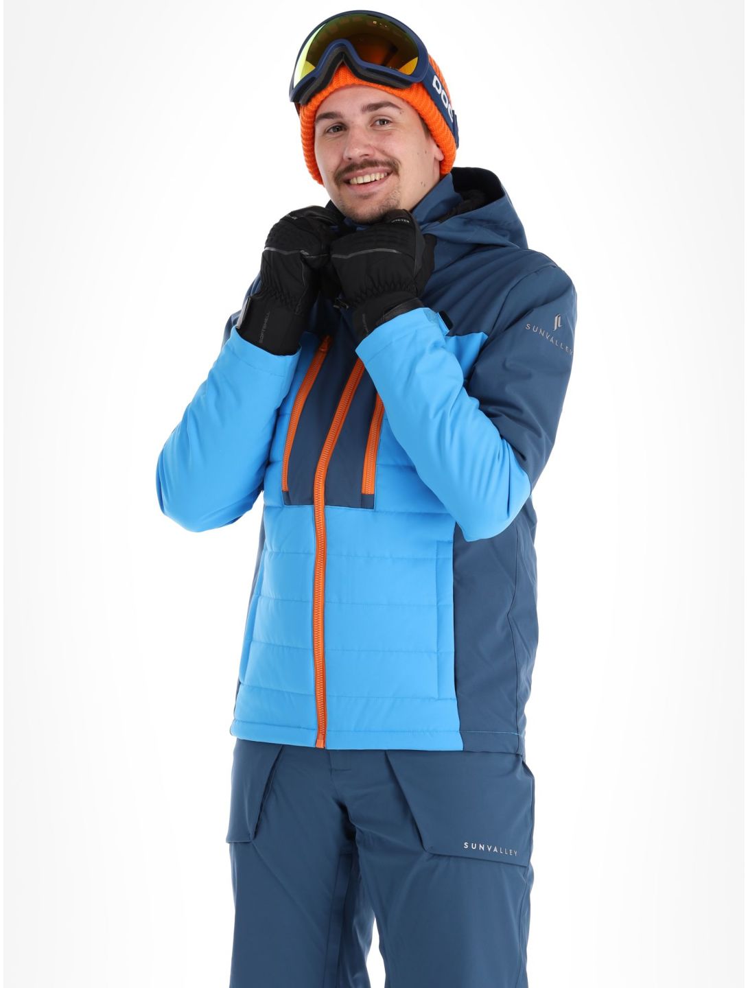 Sun Valley, Doruo veste de ski hommes Bleu bleu 