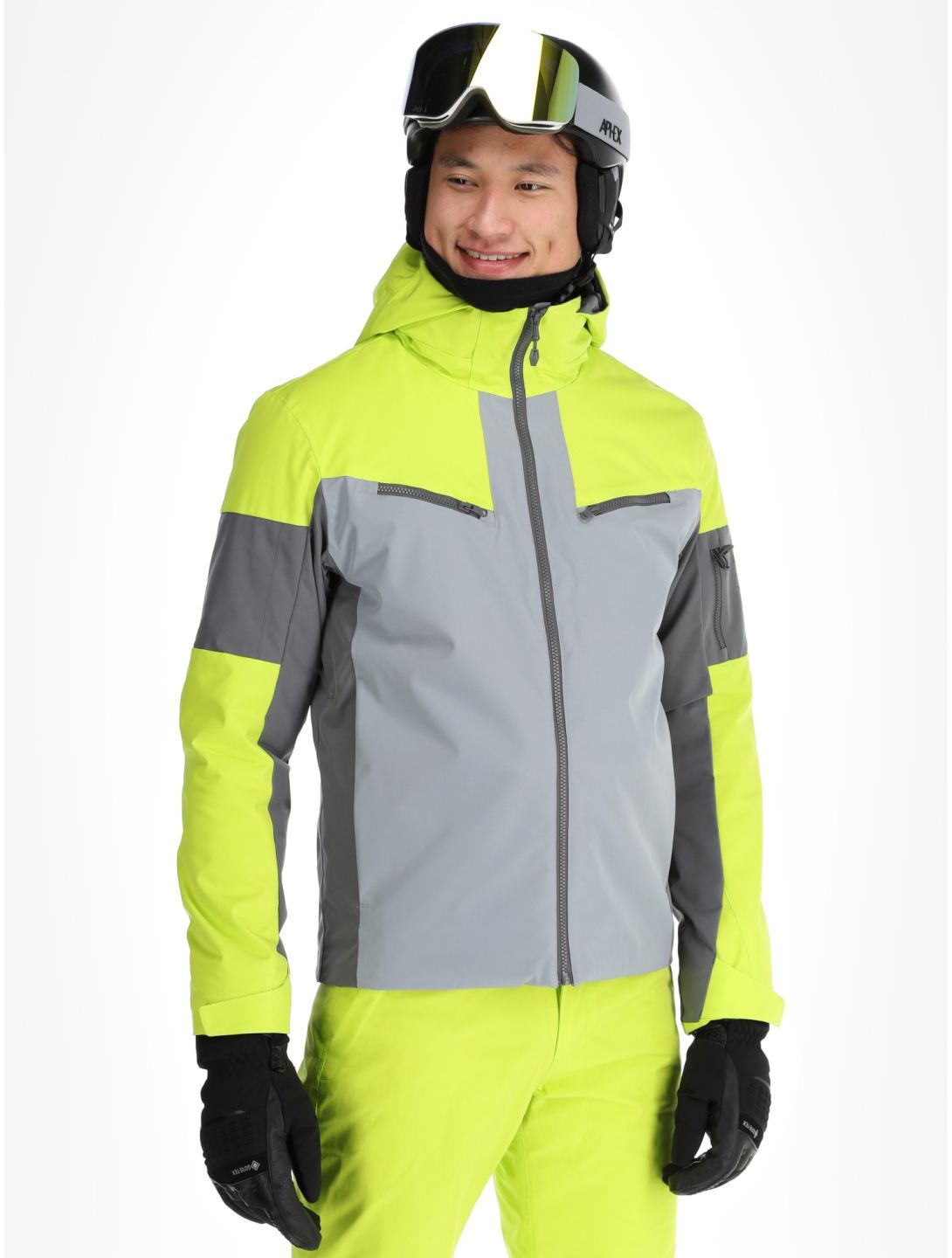 Sun Valley, Draggo veste de ski hommes Acier gris 