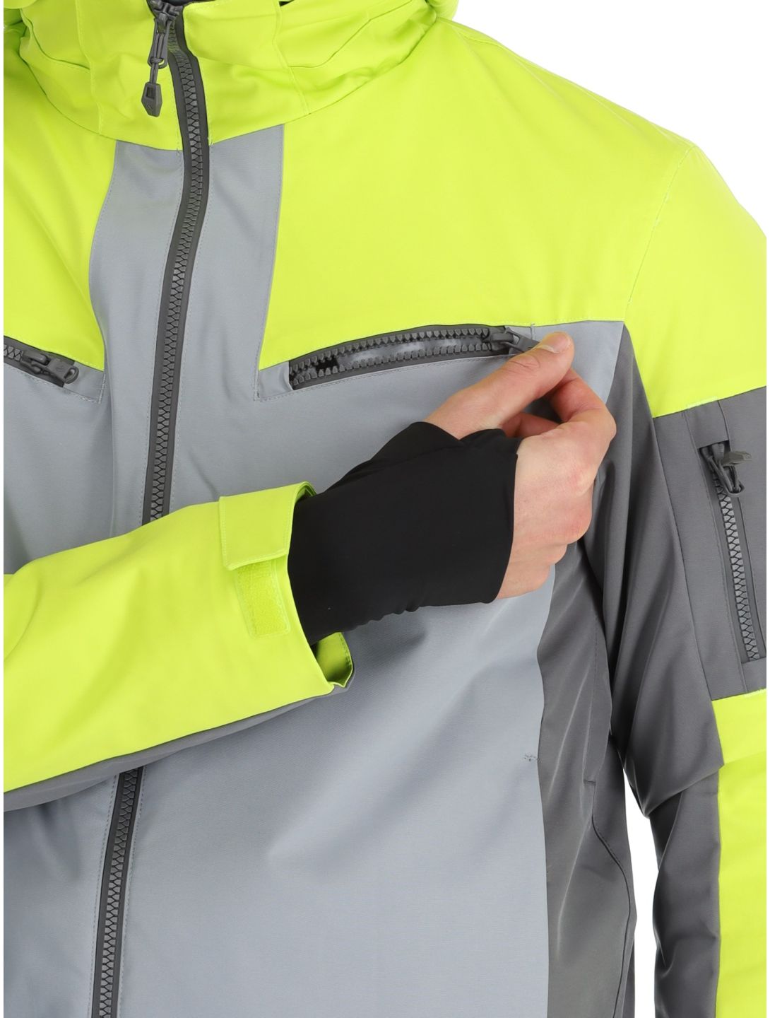 Sun Valley, Draggo veste de ski hommes Acier gris 