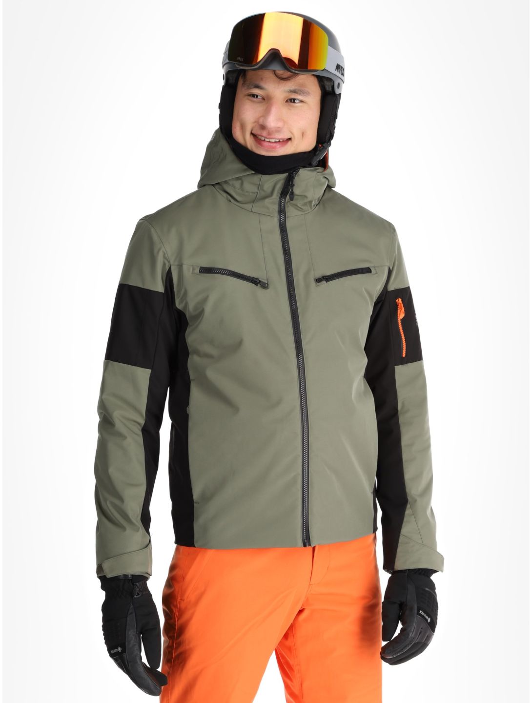 Sun Valley, Draggo veste de ski hommes Kaki vert 