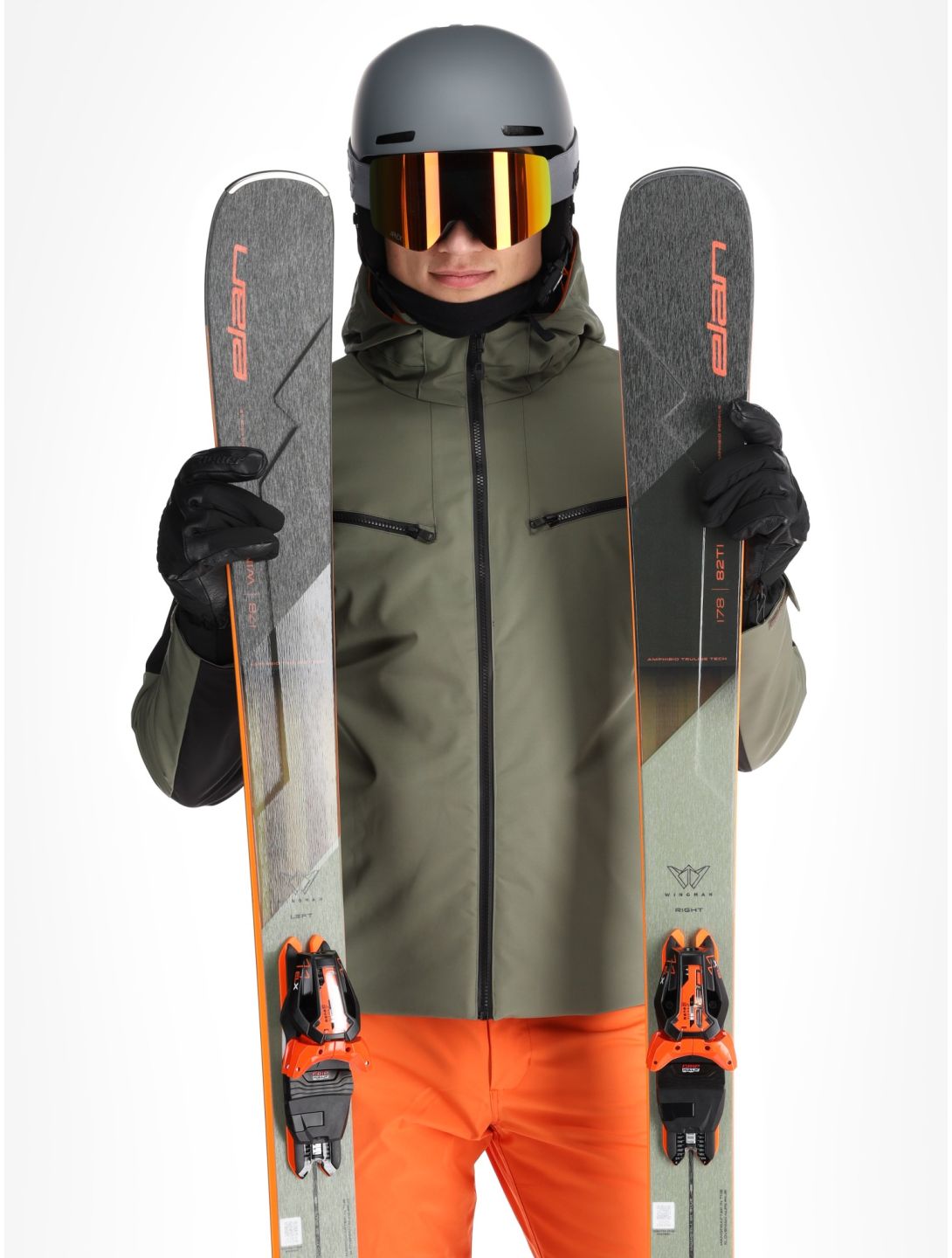 Sun Valley, Draggo veste de ski hommes Kaki vert 