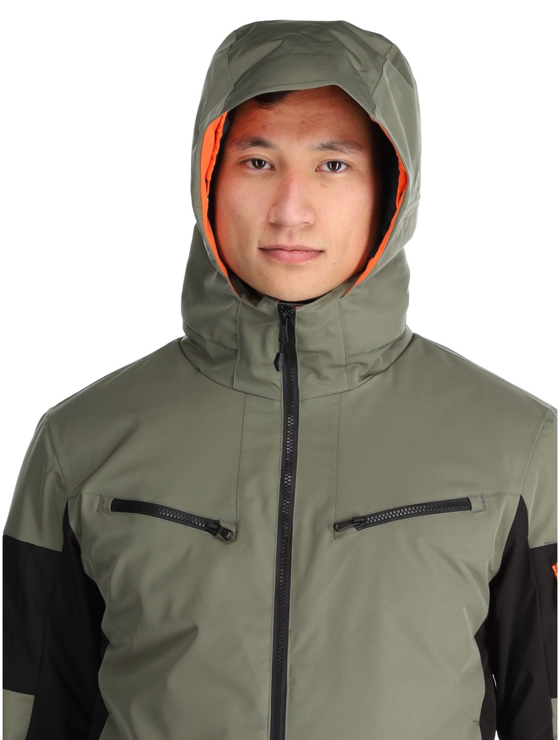 Sun Valley, Draggo veste de ski hommes Kaki vert 