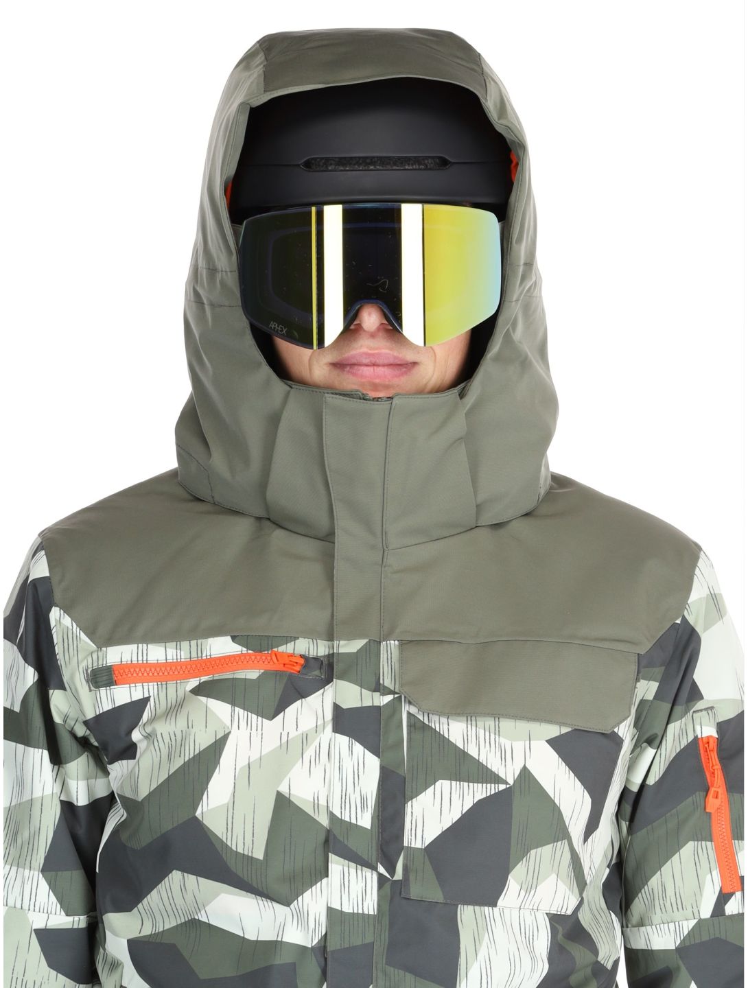 Sun Valley, Drayer veste de ski hommes Kaki vert 