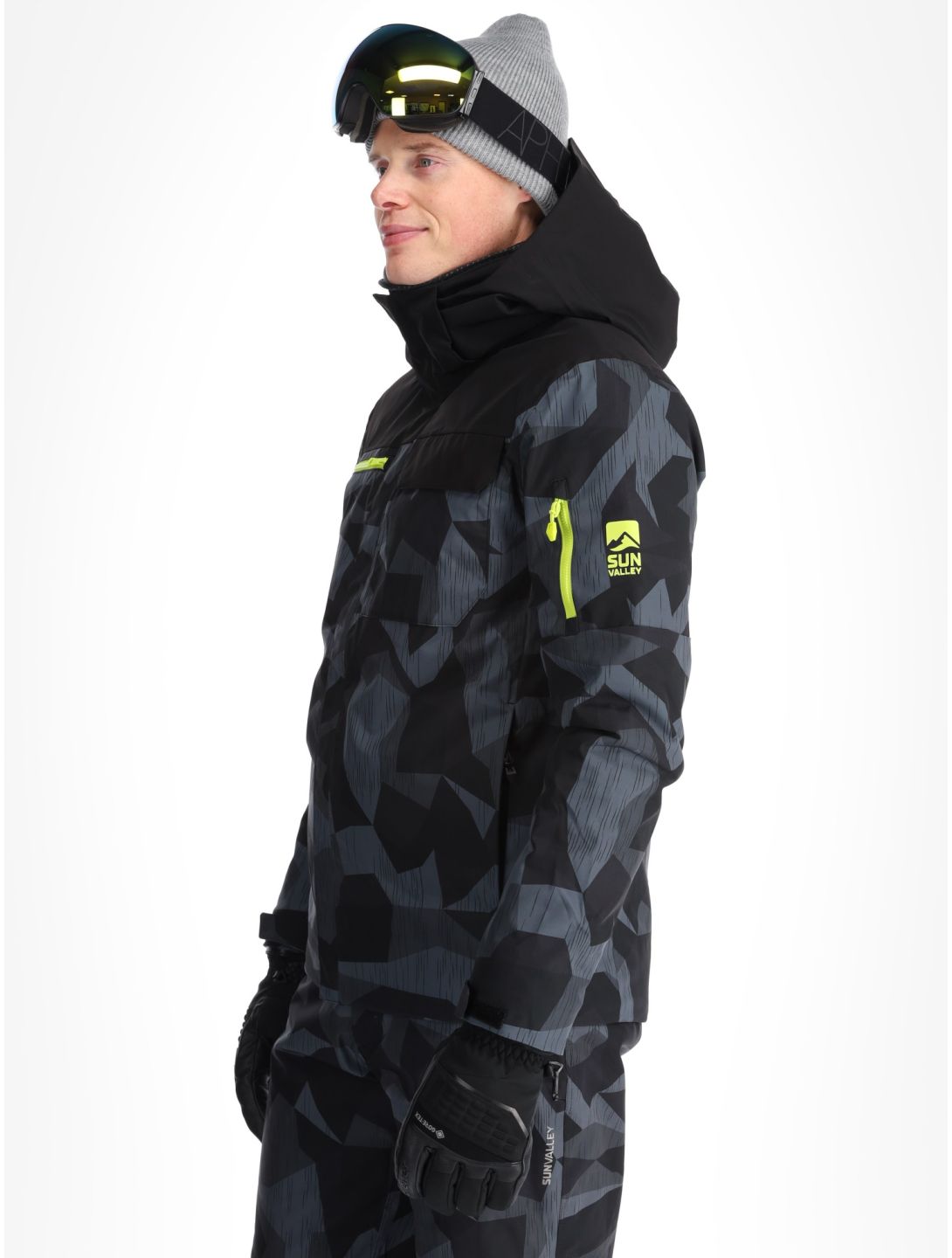 Sun Valley, Drayer veste de ski hommes Noir noir 