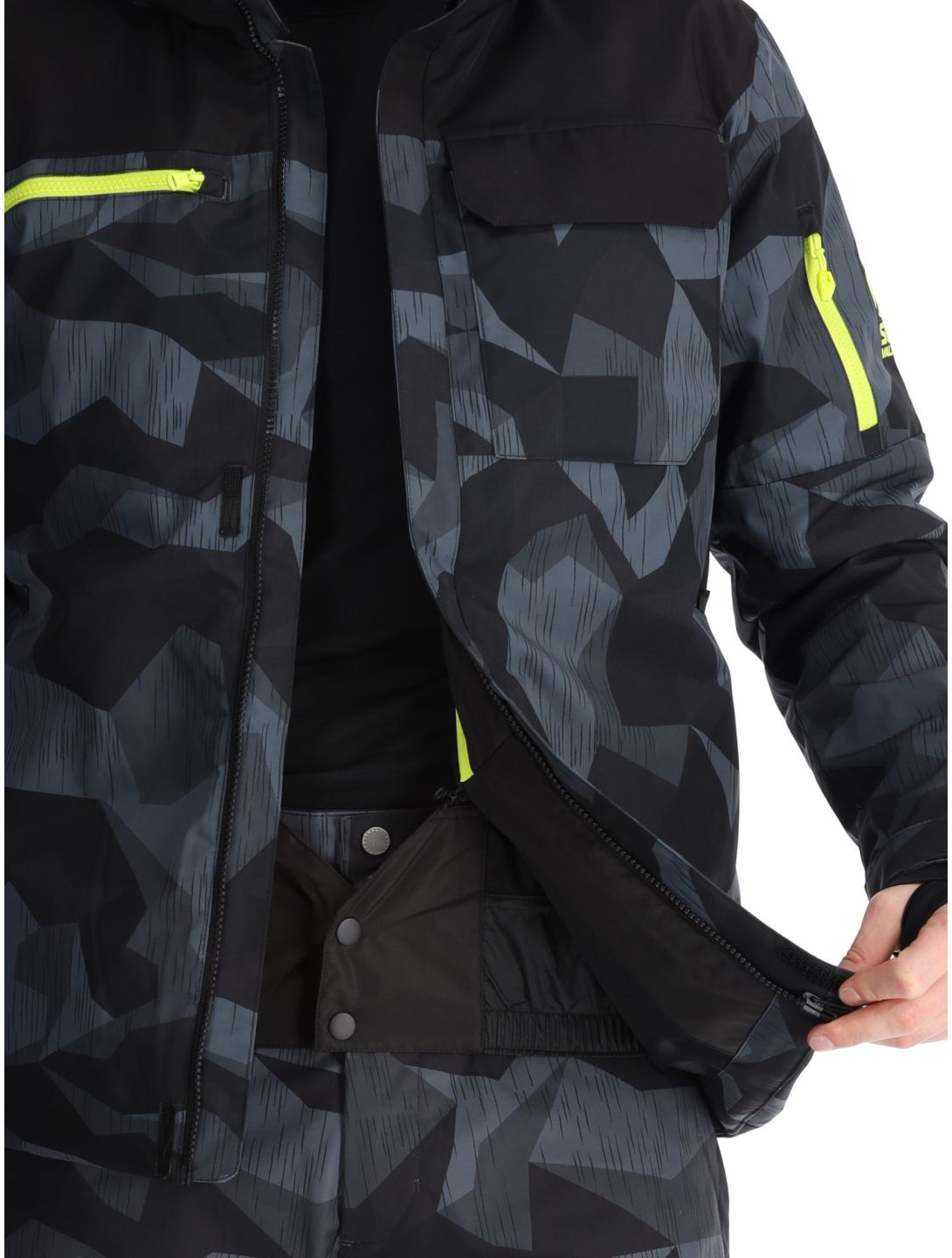 Sun Valley, Drayer veste de ski hommes Noir noir 