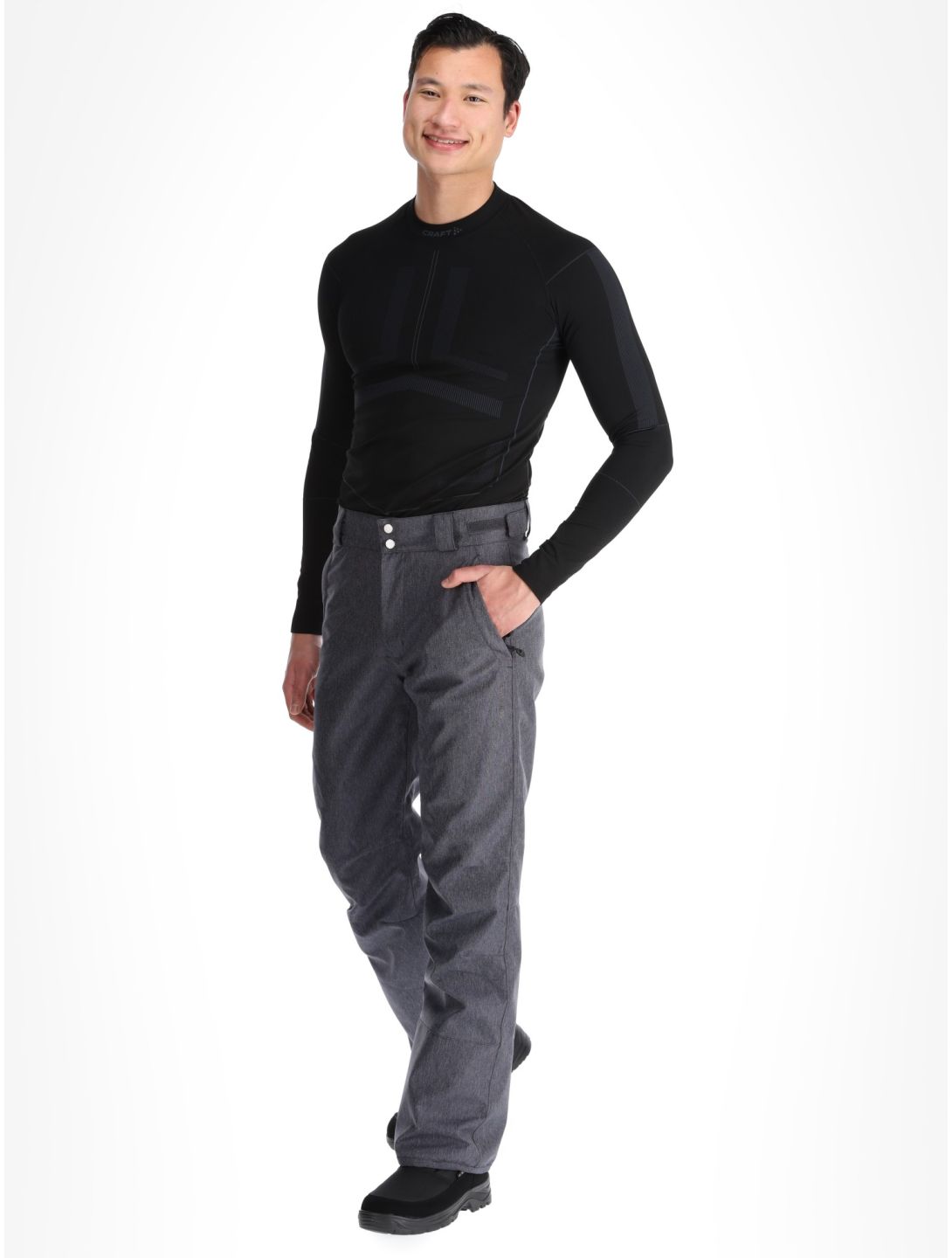 Sun Valley, Friend pantalon de ski hommes Noir Denim noir 