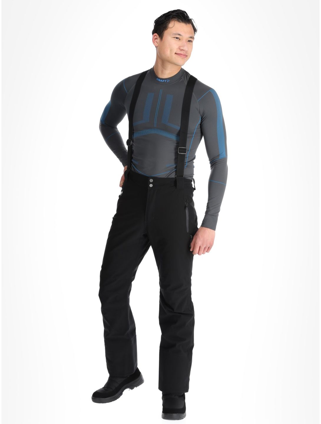 Sun Valley, Fuza pantalon de ski hommes Noir noir 