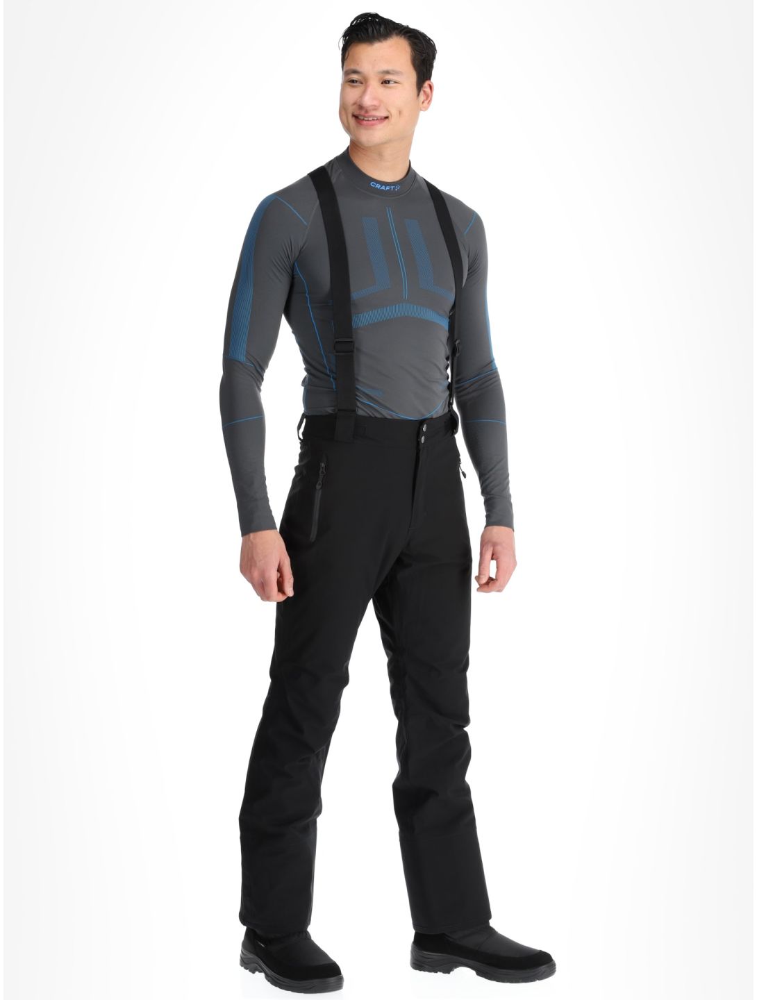 Sun Valley, Fuza pantalon de ski hommes Noir noir 