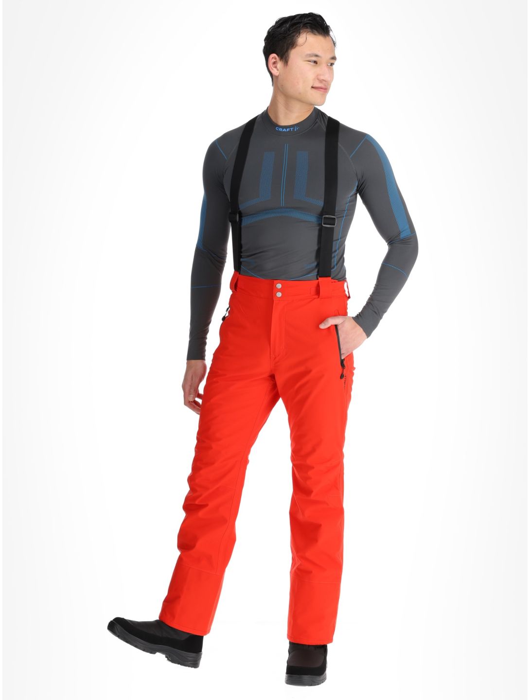 Sun Valley, Fuza pantalon de ski hommes Rouge rouge 