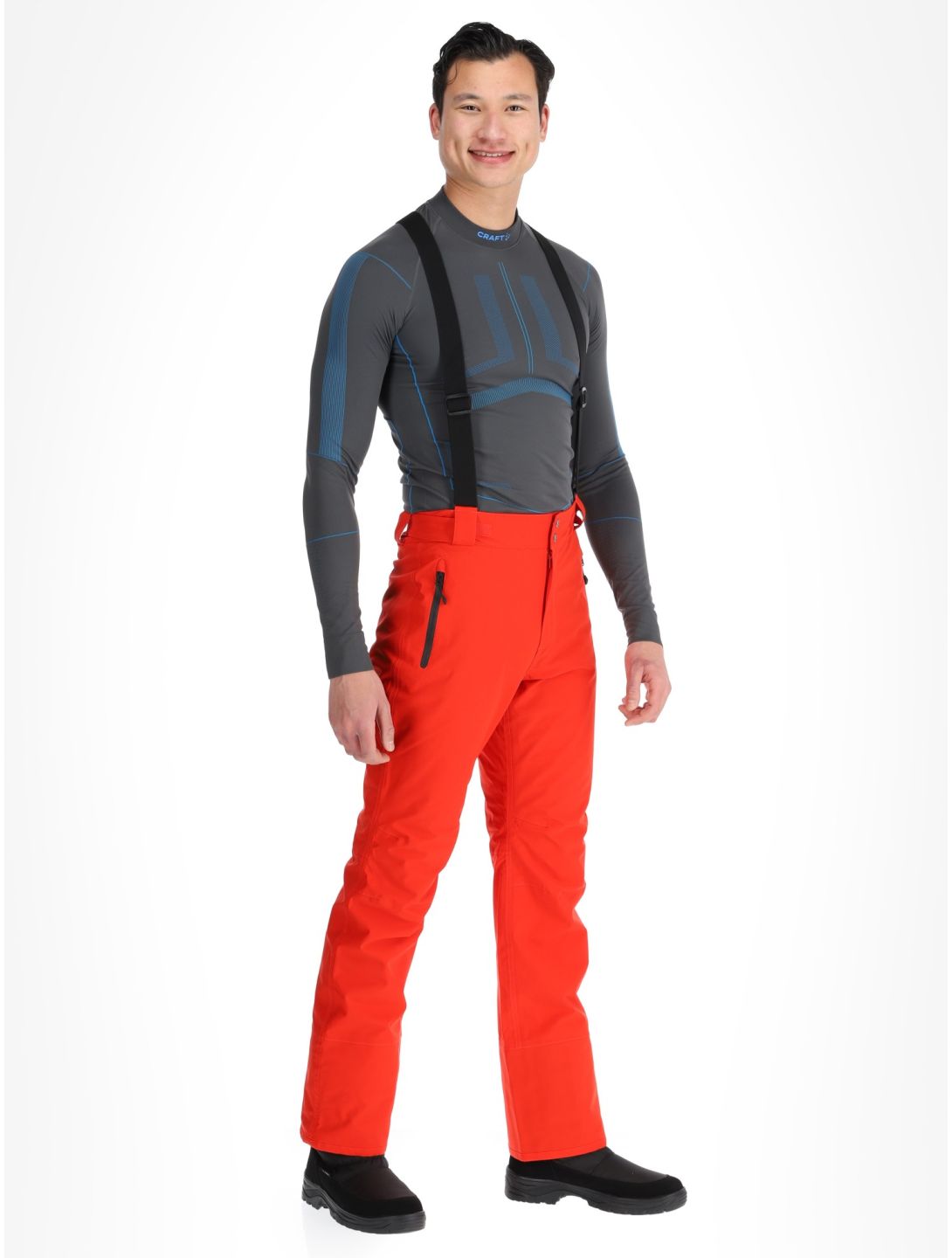 Sun Valley, Fuza pantalon de ski hommes Rouge rouge 