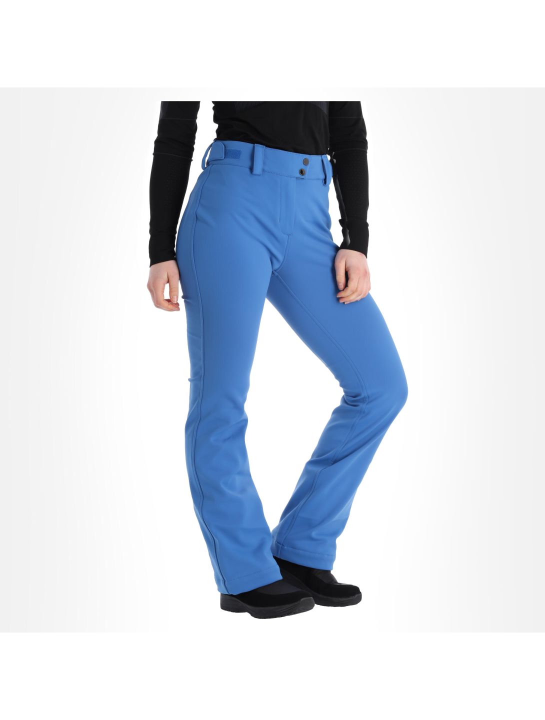 Sun Valley, Irimo pantalon de ski en softshell femmes cyan bleu 