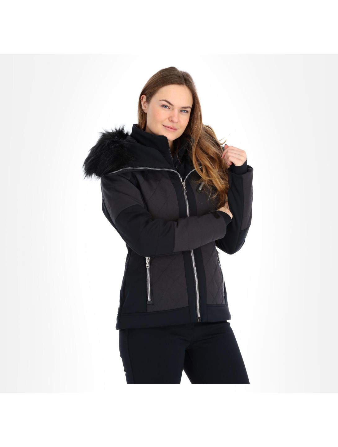 Sun Valley, Klaas veste de ski femmes anthracite gris 