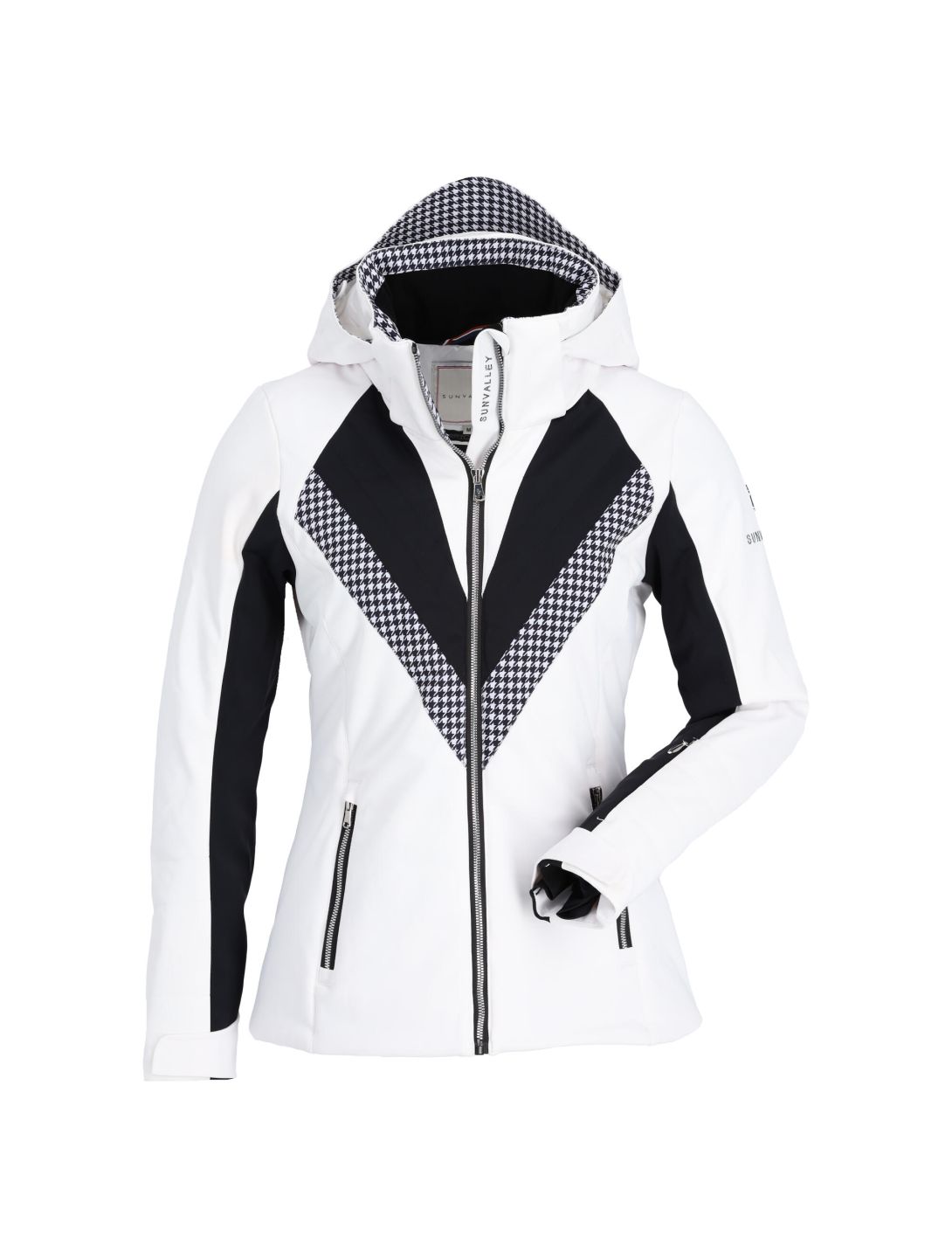 Sun Valley, Knautie veste de ski femmes blanc 