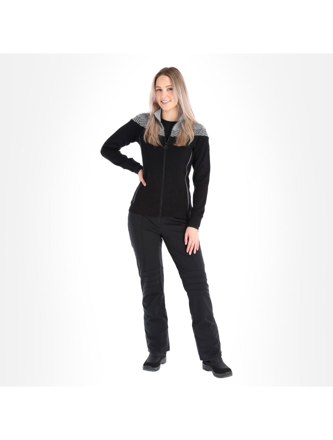 Sun Valley, Mangrove gilet femmes noir 