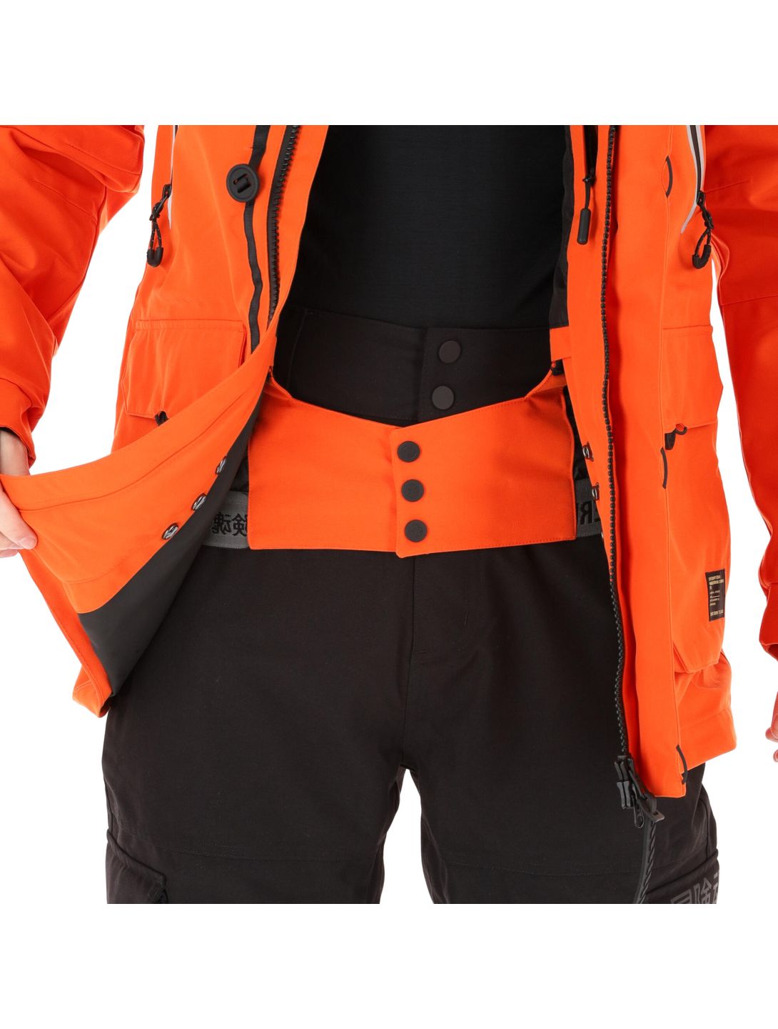 Superdry, Freestyle Jacket veste de ski hommes havana orange 