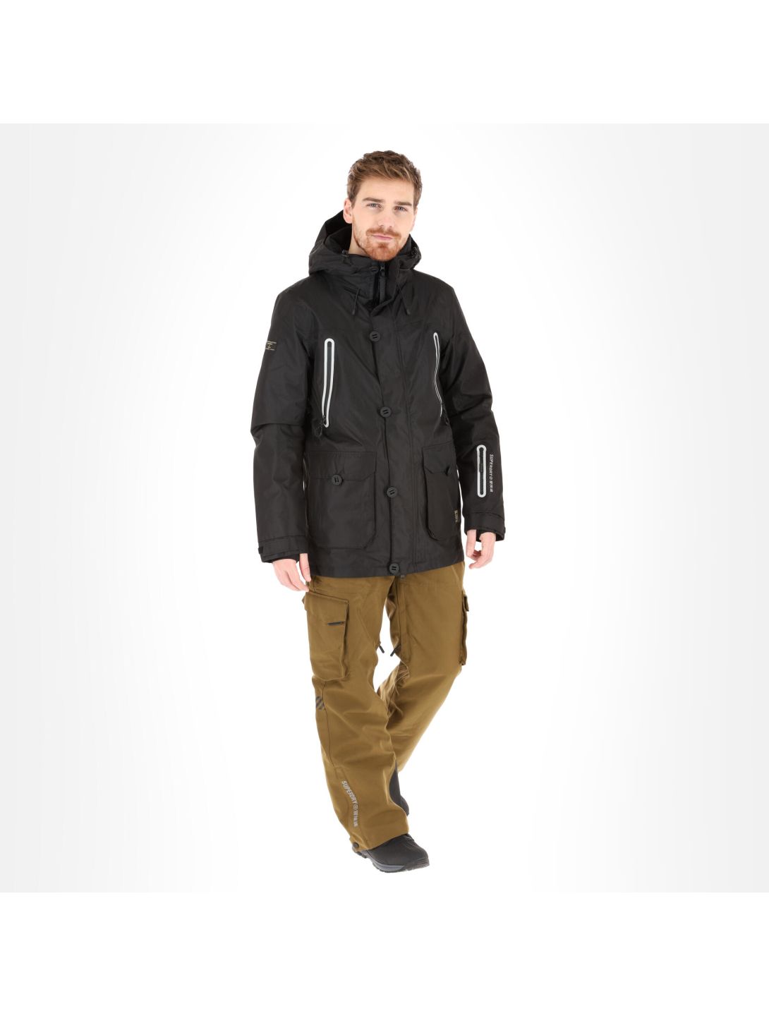 Superdry, Freestyle Jacket veste de ski hommes noir 