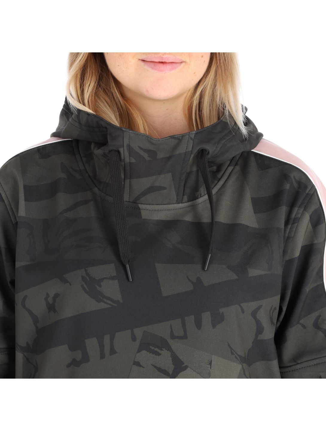 Superdry, Freestyle Tech Overhead anorak d'hiver femmes camo vert 