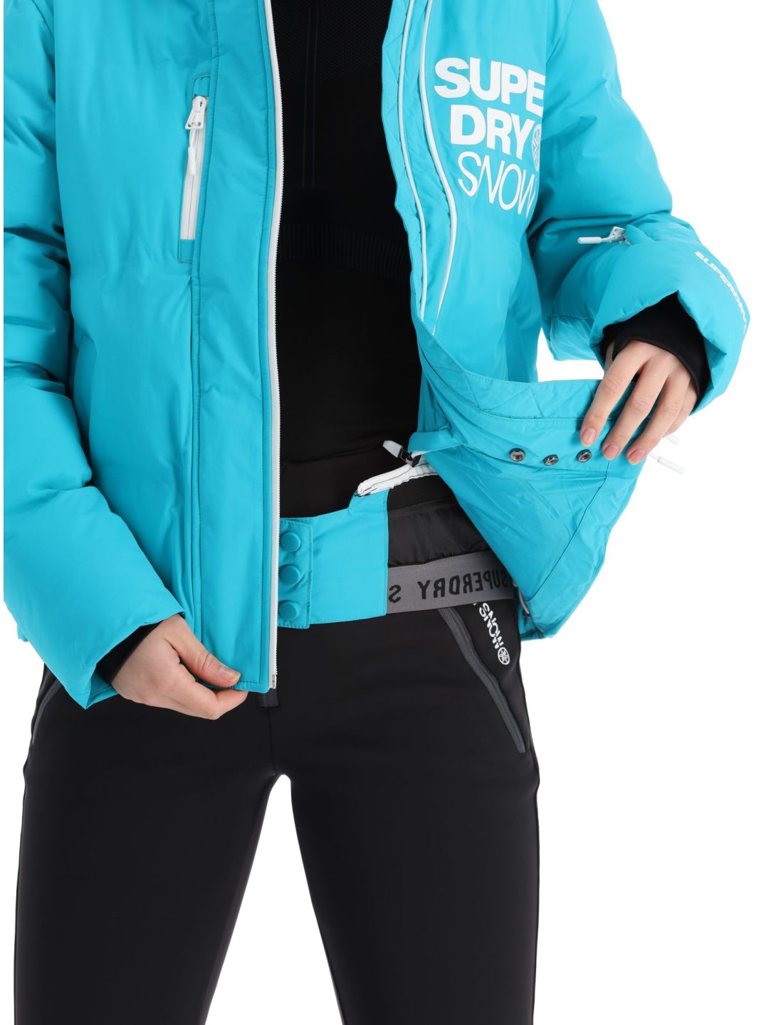 Veste superdry femme discount bleu