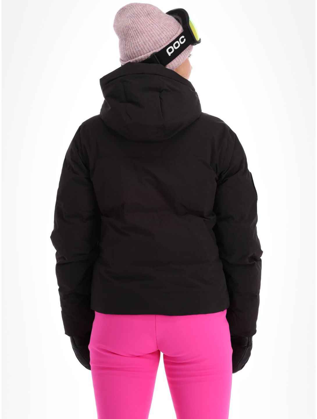 Superdry, Ski Boxy Puffer veste de ski femmes Black noir 