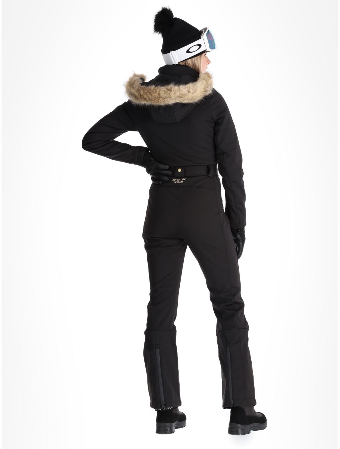 Superdry, Ski Suit combinaison de ski femmes Black noir 