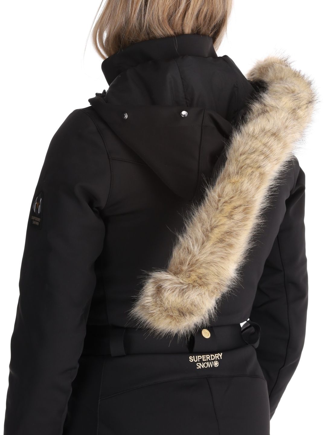 Superdry, Ski Suit combinaison de ski femmes Black noir 