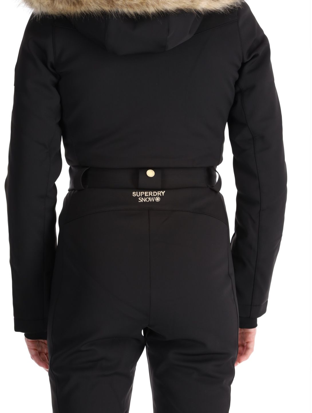 Superdry, Ski Suit combinaison de ski femmes Black noir 