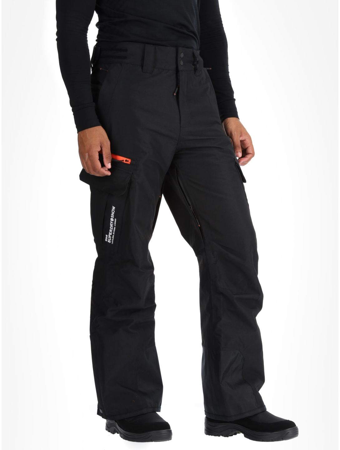 Superdry, Ski Ultimate Rescue pantalon de ski hommes Black noir 