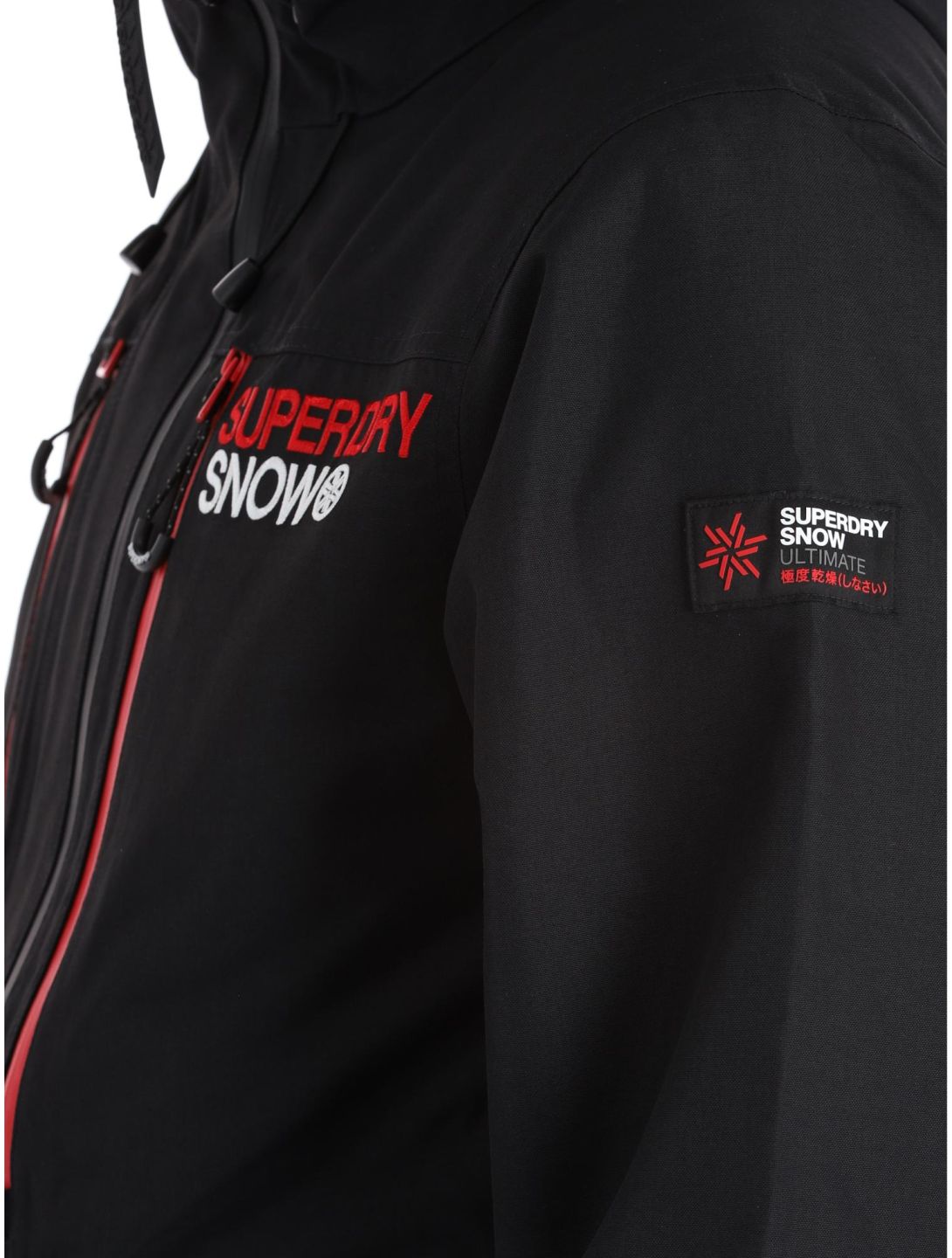 Superdry, Ski Ultimate Rescue veste de ski hommes Black noir 