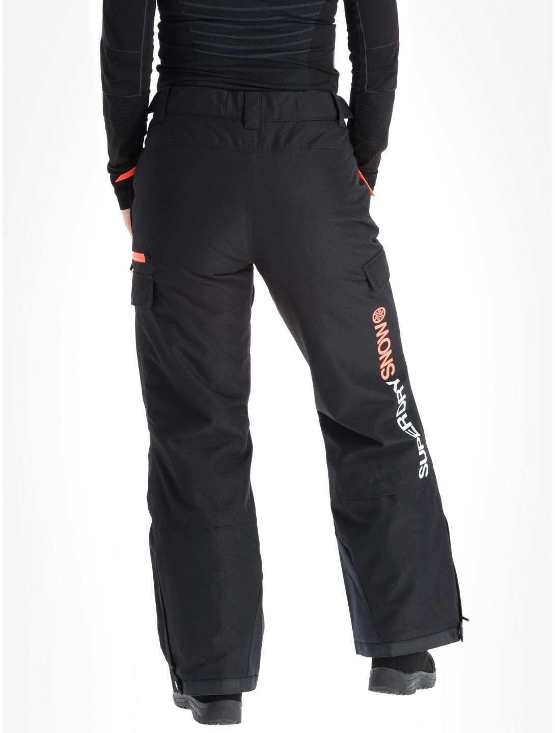 Superdry, Ski Ultimate Rescue pantalon de ski femmes Black noir 