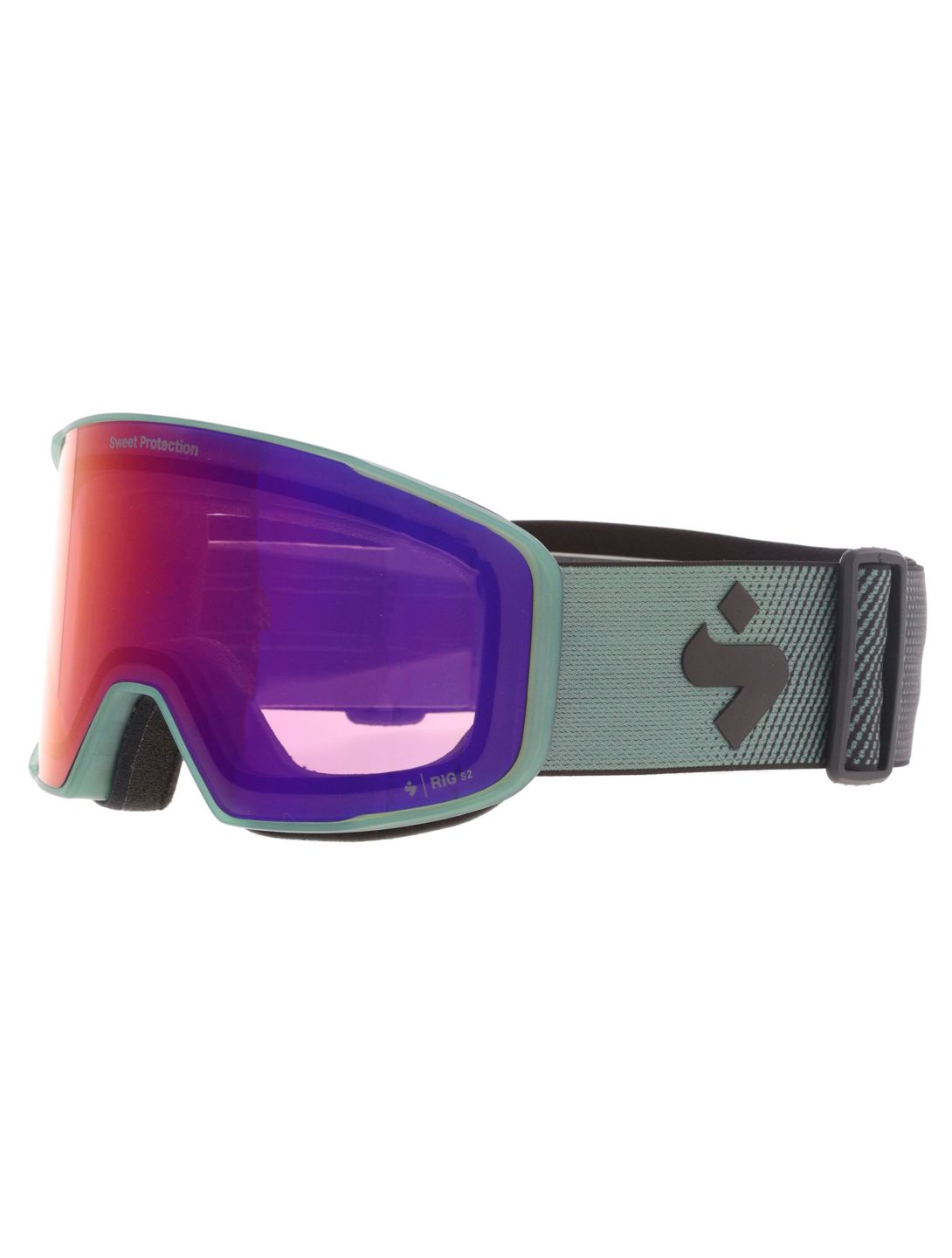 Sweet Protection, Boondock RIG Reflect lunettes de ski unisexe RIG Bixbite / Willow Green / Willow Fade vert, violet 