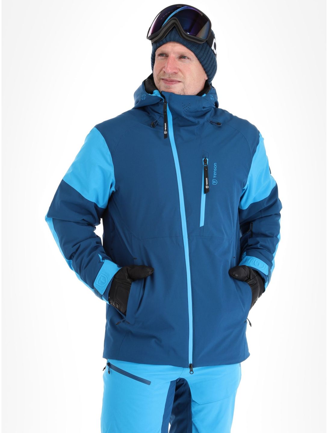 Tenson, Aerismo Ski veste de ski hommes Dark Petrol bleu 