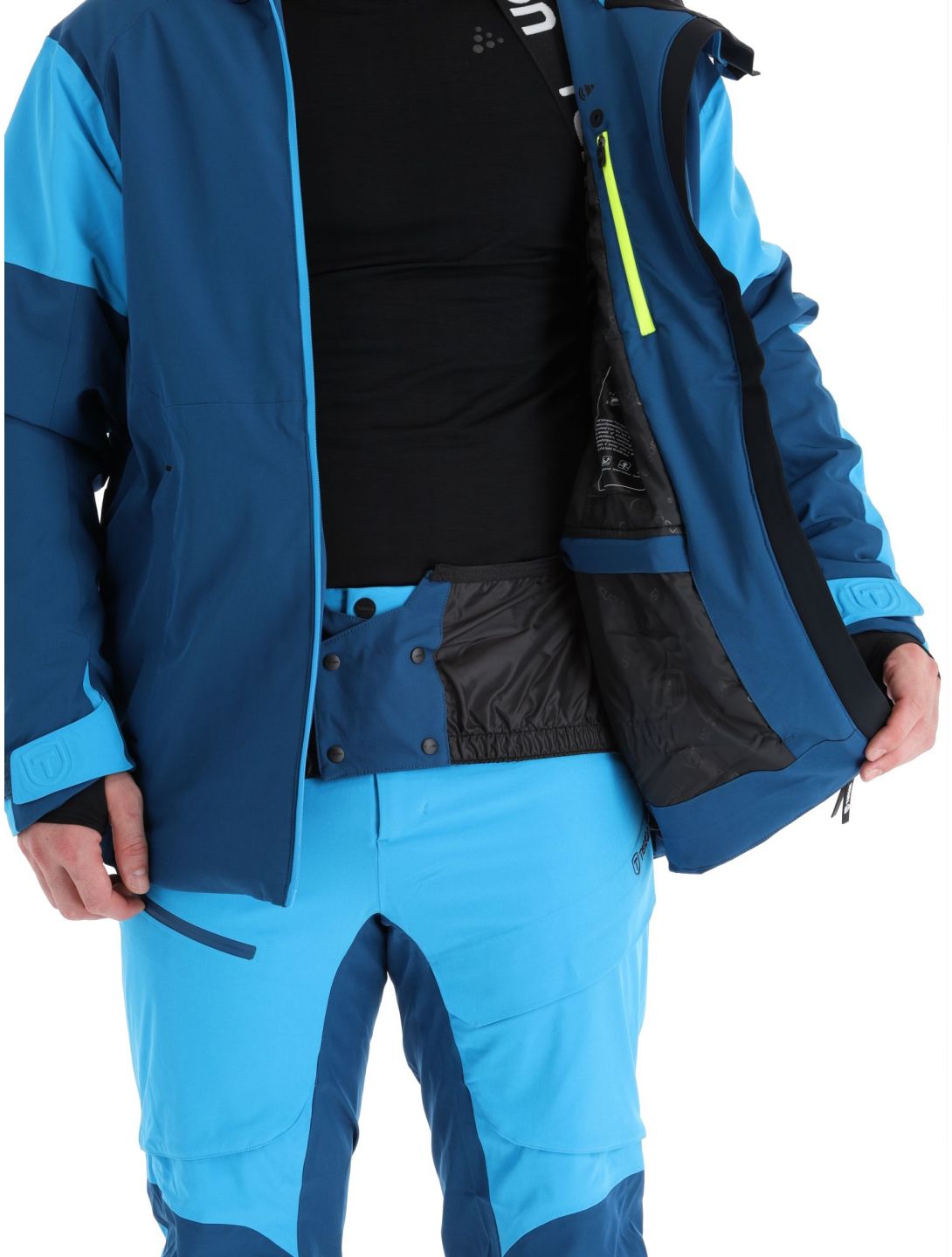 Tenson, Aerismo Ski veste de ski hommes Dark Petrol bleu 