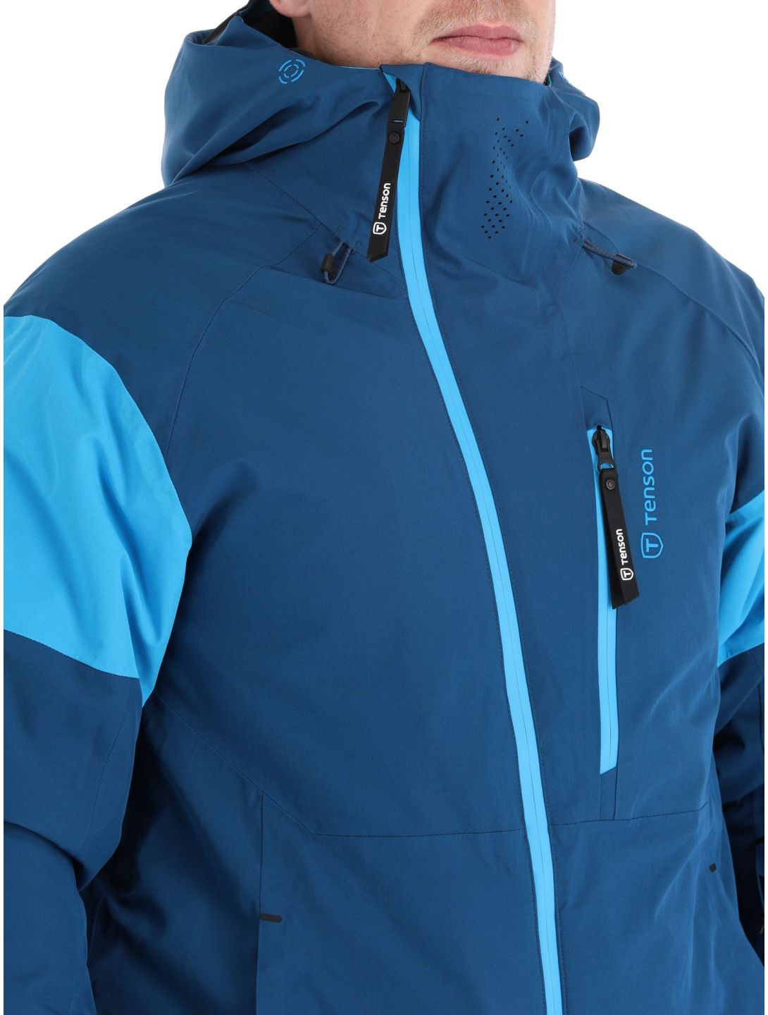 Tenson, Aerismo Ski veste de ski hommes Dark Petrol bleu 