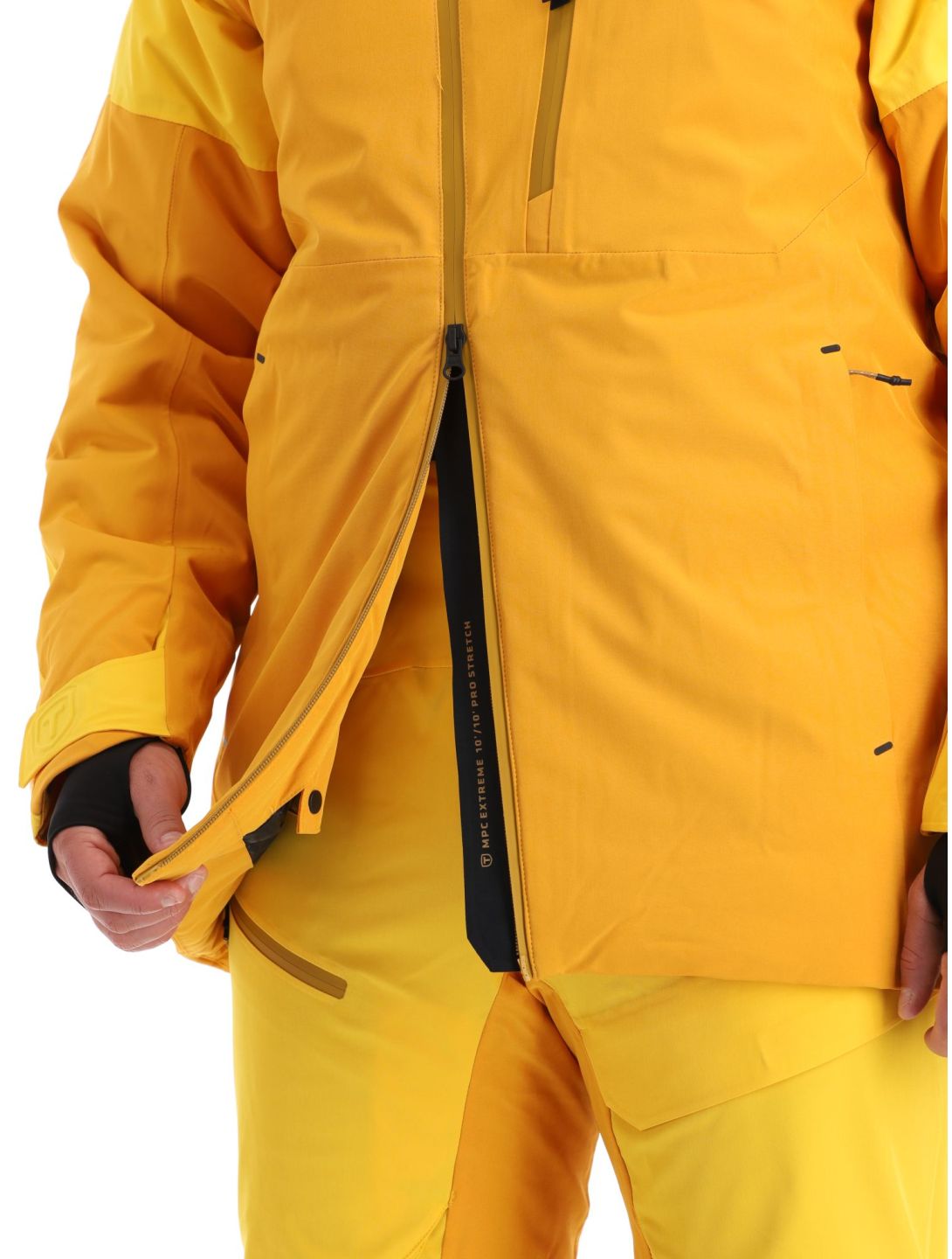 Tenson, Aerismo Ski veste de ski hommes Tangerine Shell orange 