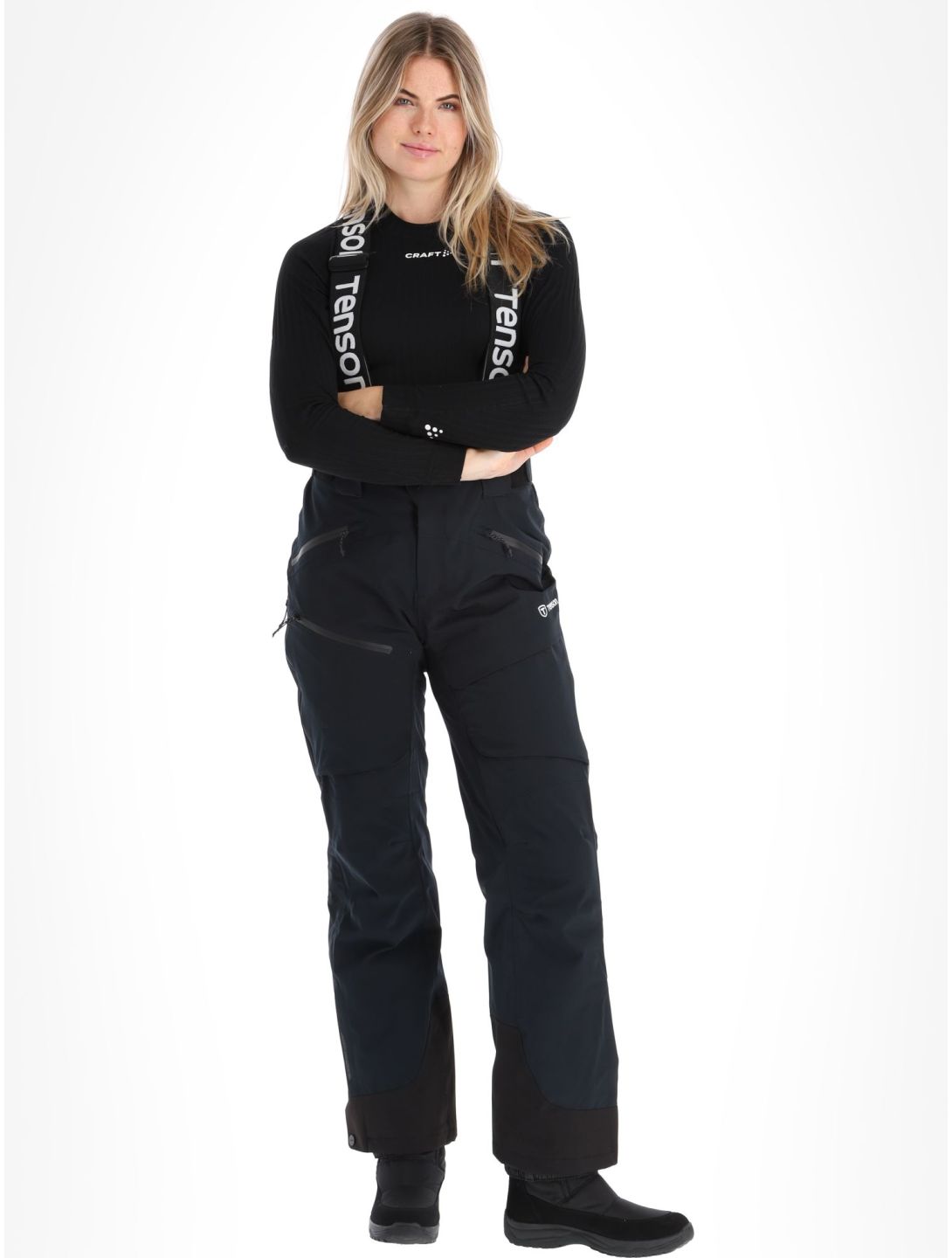 Tenson, Aerismo Ski pantalon de ski femmes Black noir 