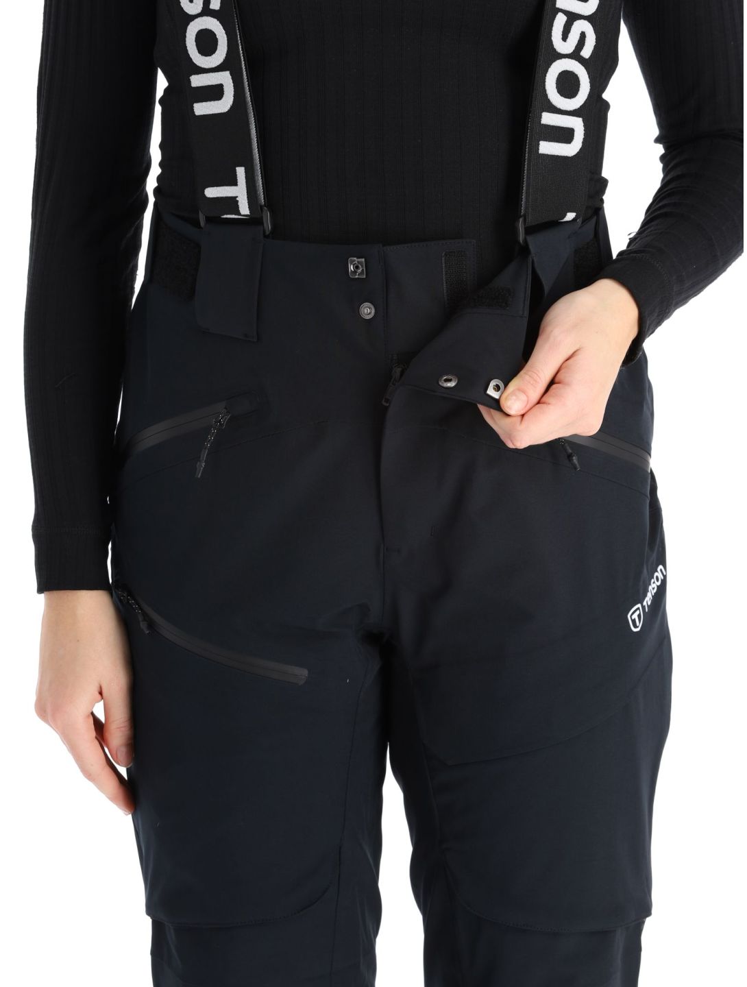 Tenson, Aerismo Ski pantalon de ski femmes Black noir 