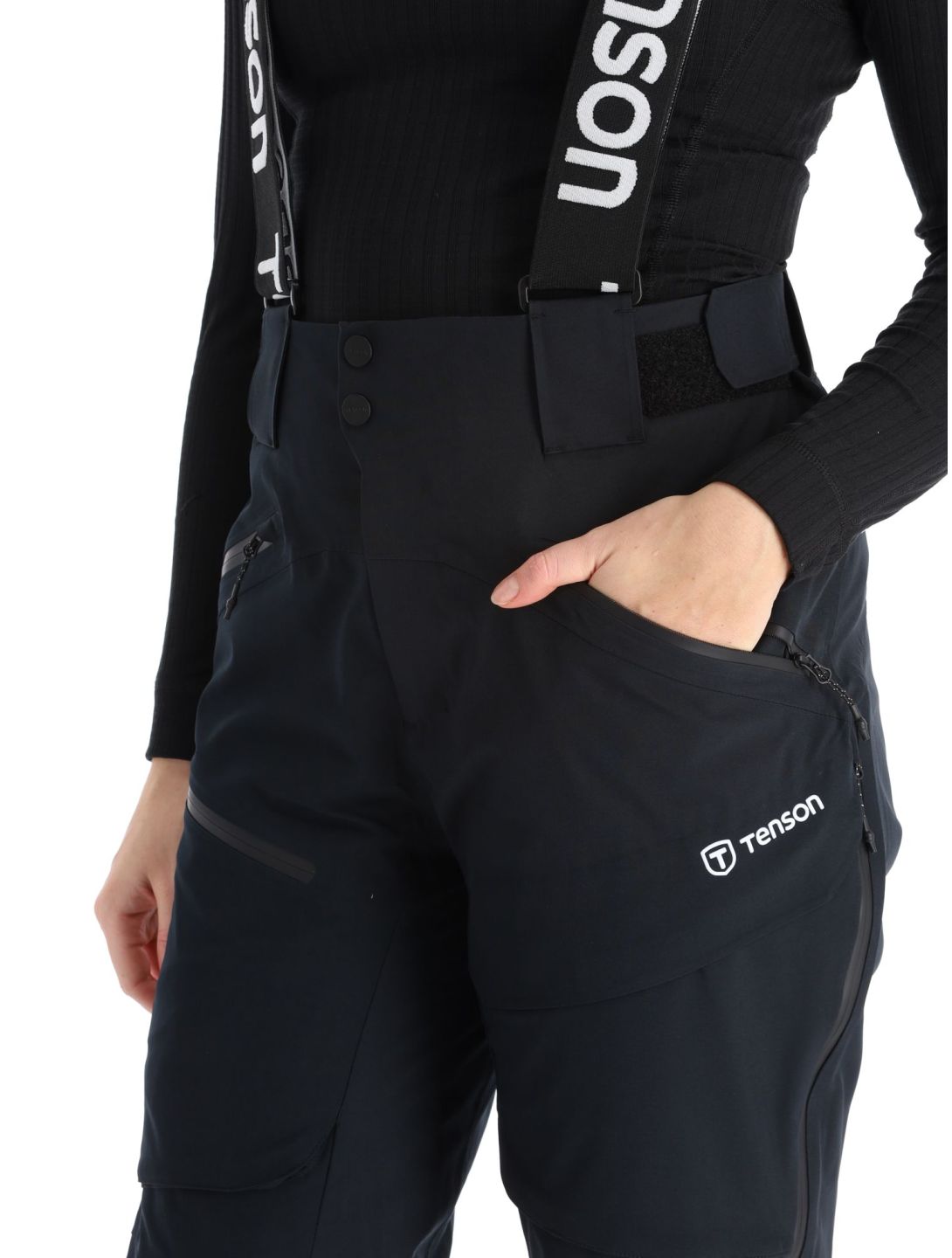 Tenson, Aerismo Ski pantalon de ski femmes Black noir 