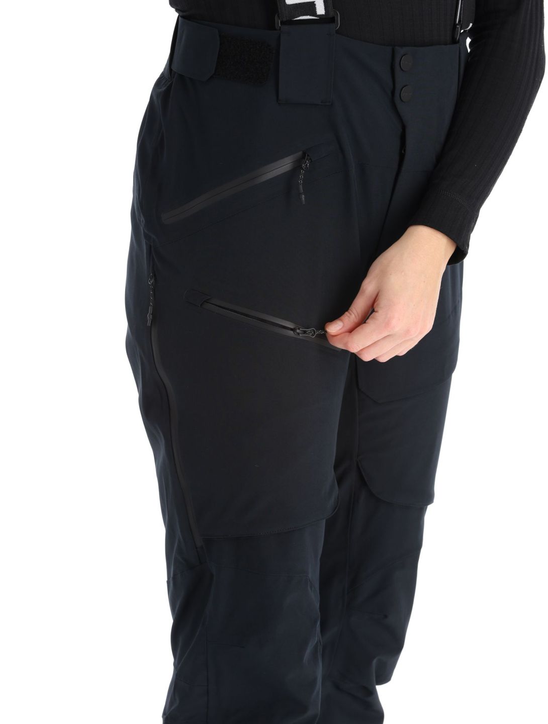 Tenson, Aerismo Ski pantalon de ski femmes Black noir 