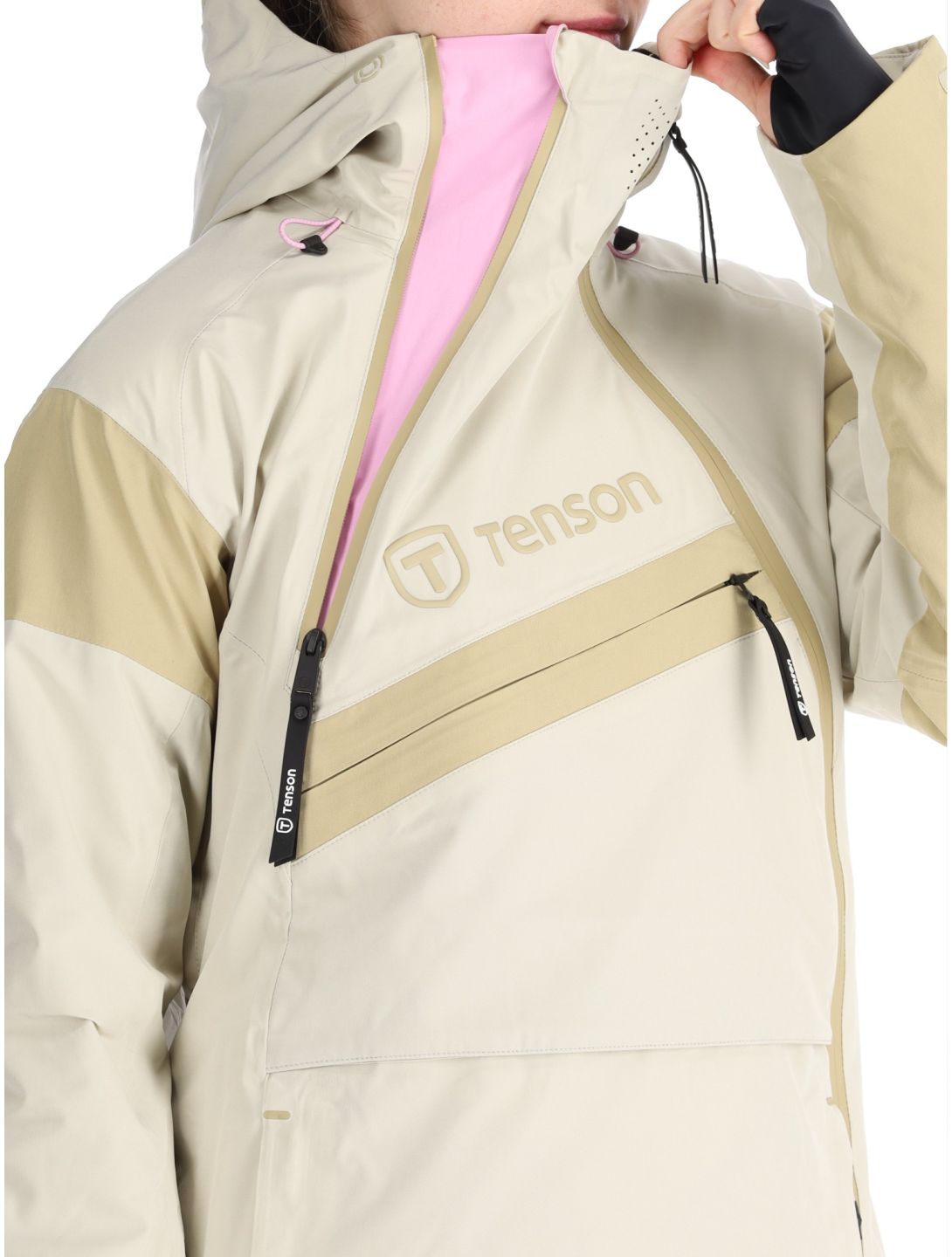 Tenson, Aerismo JackoRak veste de ski femmes Light Beige beige 