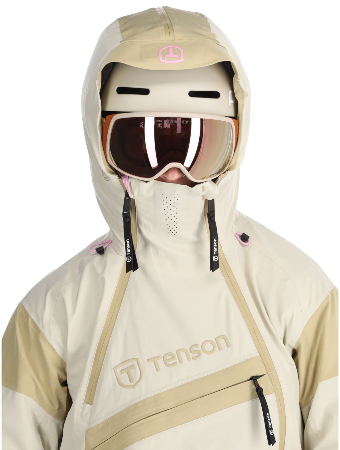 Tenson, Aerismo JackoRak veste de ski femmes Light Beige beige 