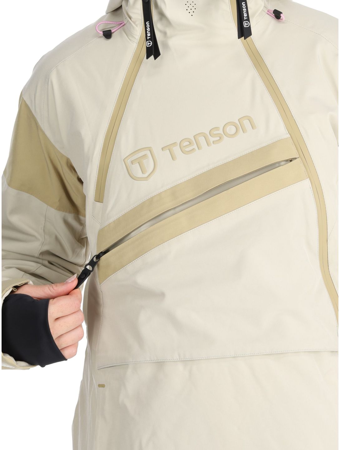 Tenson, Aerismo JackoRak veste de ski femmes Light Beige beige 