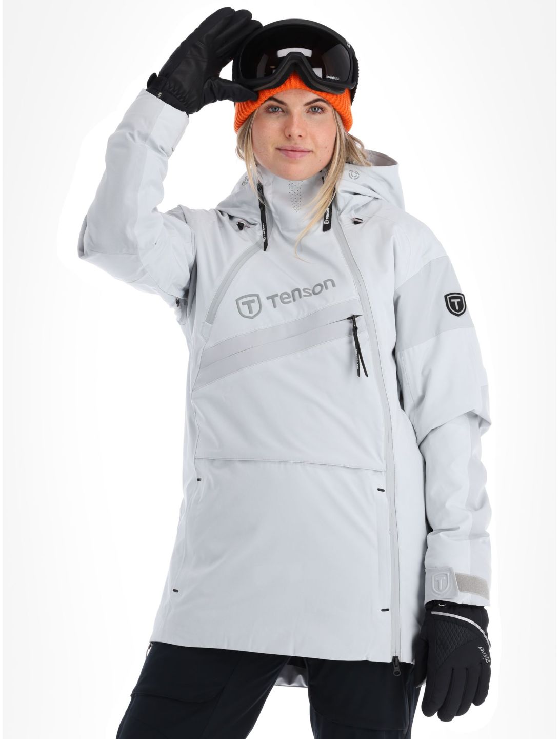 Tenson, Aerismo JackoRak veste de ski femmes Light Grey gris 