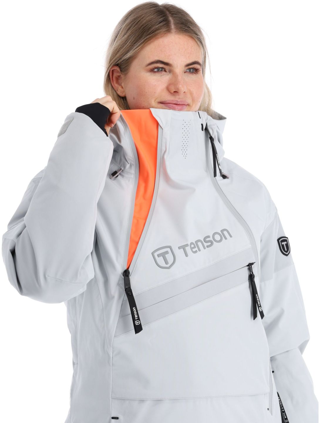 Tenson, Aerismo JackoRak veste de ski femmes Light Grey gris 