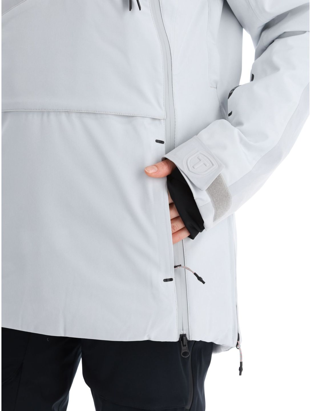 Tenson, Aerismo JackoRak veste de ski femmes Light Grey gris 